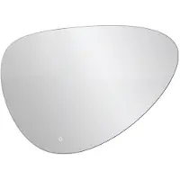 Maxaro Organische badkamerspiegel met LED verlichting Nuvolo 120x80cm