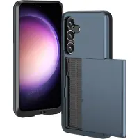 IMoshion Backcover met pasjeshouder voor de Samsung Galaxy S24 - Donkerblauw