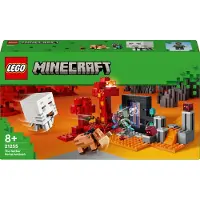 LEGO Een hinderlaag in de Nether-poort - Minecraft 21255