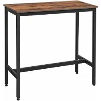 Bobbel Home - Bartafel - 100x40x90 cm - Vintage - Bruin