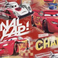 Benza Cars cadeaupapier inpakpapier - 500 x 70 cm - 3 rollen