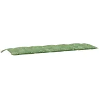 vidaXL Tuinbankkussen 180x50x7 cm oxford stof bladpatroon