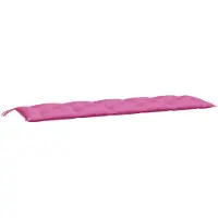vidaXL Tuinbankkussen 180x50x7 cm oxford stof roze