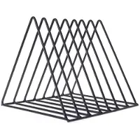 QUVIO Tijdschriftenrek - 20,5 x 17,5 x 17,5 cm - Draadstaal