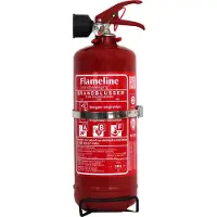 Flameline Schuimblusser 2 liter - vorstvrije brandblusser schuim - brandklasse ABF - Incl. wandbeugel en keuringssticker