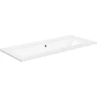 Boss & Wessing BWS Paris 100 Wastafel wit (1 kraangat)