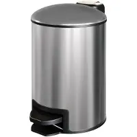 Brauer pedaalemmer 3 liter RVS geborsteld