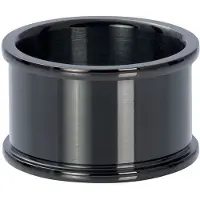Ixxxi Basisring 12 mm Zwart