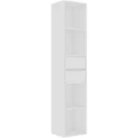 vidaXL Boekenkast 36x30x171 cm bewerkt hout wit