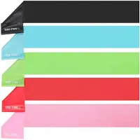 Gorilla Sports Fitnessbanden set van 5 latex 120 cm