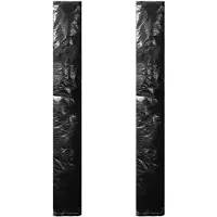 vidaXL Beschermhoezen voor parasols, 2 stuks, met rits, PE, 250 cm
