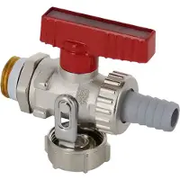 Bonfix Simplex Vul- en aftapkraan 1/2" vertind