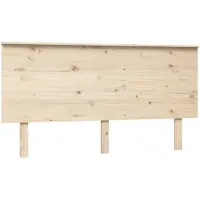 vidaXL Hoofdbord 154x6x82,5 cm massief grenenhout