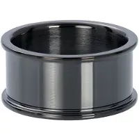 Ixxxi Basisring 10 mm Zwart