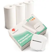Pora&co Fotopapier voor Mini Fotoprinter, 3 rollen