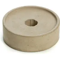 Rustik Lys Kandelaar beton - kandelaar concrete - Ø6xH2 cm - set van 2 -