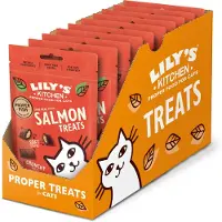 Lily's Kitchen 10x Kattensnack Zalm 60 gr