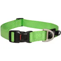 Rogz hondenhalsband Lumberjack XL Lime