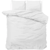 Royal Textile Dekbedovertrek Satin Point - Wit 240 x 200/220 cm