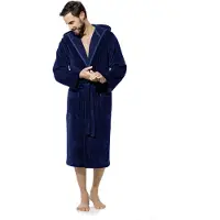 Morgenstern Marc Heren Badjas nachtblauw XL
