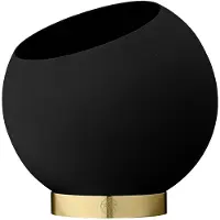 AYTM Globe bloempot Ø30 cm Black