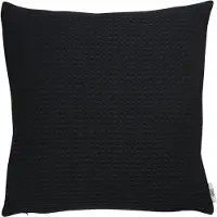 Røros Tweed Vega kussen 50x50 cm Black