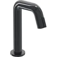 Ivy Aia Fonteinkraan pact staand contour model s zwart chroom pvd