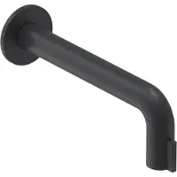 Ivy Aia Pact Fonteinkraan wandmodel 1/2"aansluiting, inkortbaar Mat zwart PED