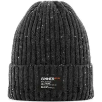 Sinner Muts Unisex Nacional Beanie Black