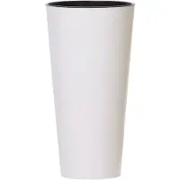 Prosperplast 15.5l Tubus Slim Collection 25x25x47.6 Cm Za4069 Flowerpot Transparant