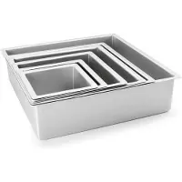 Ibili Extra Hoge Rechte Vierkante Vorm 12.50x10 Cm