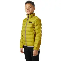 Helly Hansen Marka, donsjack van vezels, junior, groen/grijs