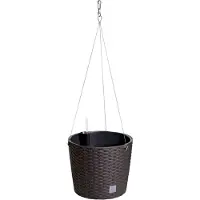 Prosperplast Round Flowerpot 8.9l Rato Ws 25.6x25.6x21.9 Cm Zwart