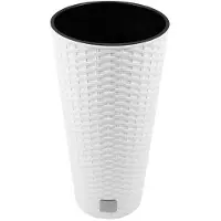 Prosperplast Flowerpot 8l Rato 20x20x38 Cm Wit