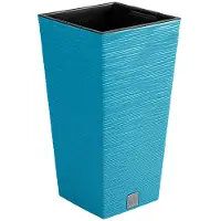 Prosperplast 7.5l Furu Collection 24x24x45 Cm Flowerpot Blauw