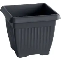 Prosperplast 42l Terra Collection 45x45x35 Cm Flowerpot Zwart