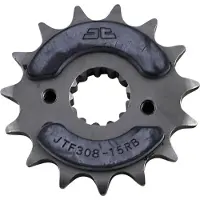 JT Sprockets Stalen geluidsvrij voorste tandwiel - 520