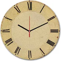 Opviq , modelnummer 3030MS-HMA6199, wandklok, diameter 30 cm, 100% MDF (dikte: 5 mm)