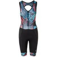 Agu High Summer Iii Trend Bib Shorts Blauw,Zwart 2XL Vrouw