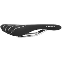Trivio Leopard Saddle Zilver 140 mm