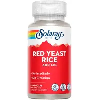 Solaray Rode Gist Rijst 45 Eenheden