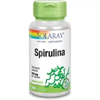 Solaray Spirulina 410 Mg 100 Eenheden