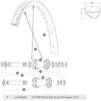 Mavic Xa Elite Carbon Velg