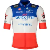 Castelli Quick-step Competizione Korte Mouw Wielertrui