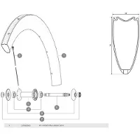 Mavic Cxr Uiltimate 60 Tubular Voorvelg