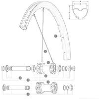 Mavic Crossmax Elite Carbon Voorvelg