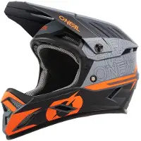 O'Neal Backflip Eclipse Integral Helm Grijs/Oranje || Maat: XL (61-62 cm)