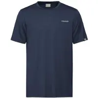 Head Tennisshirt Boys Easy Court Deep Blue-Maat 140
