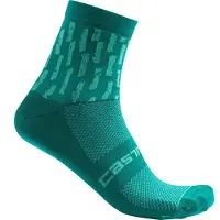 Castelli Aero Pro 9 Socks Groen EU 35-38 Vrouw