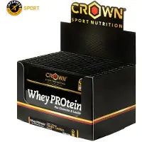 Crown Sport Nutrition Plus Weiproteïne Wafeltjes 27g 10 Eenheden